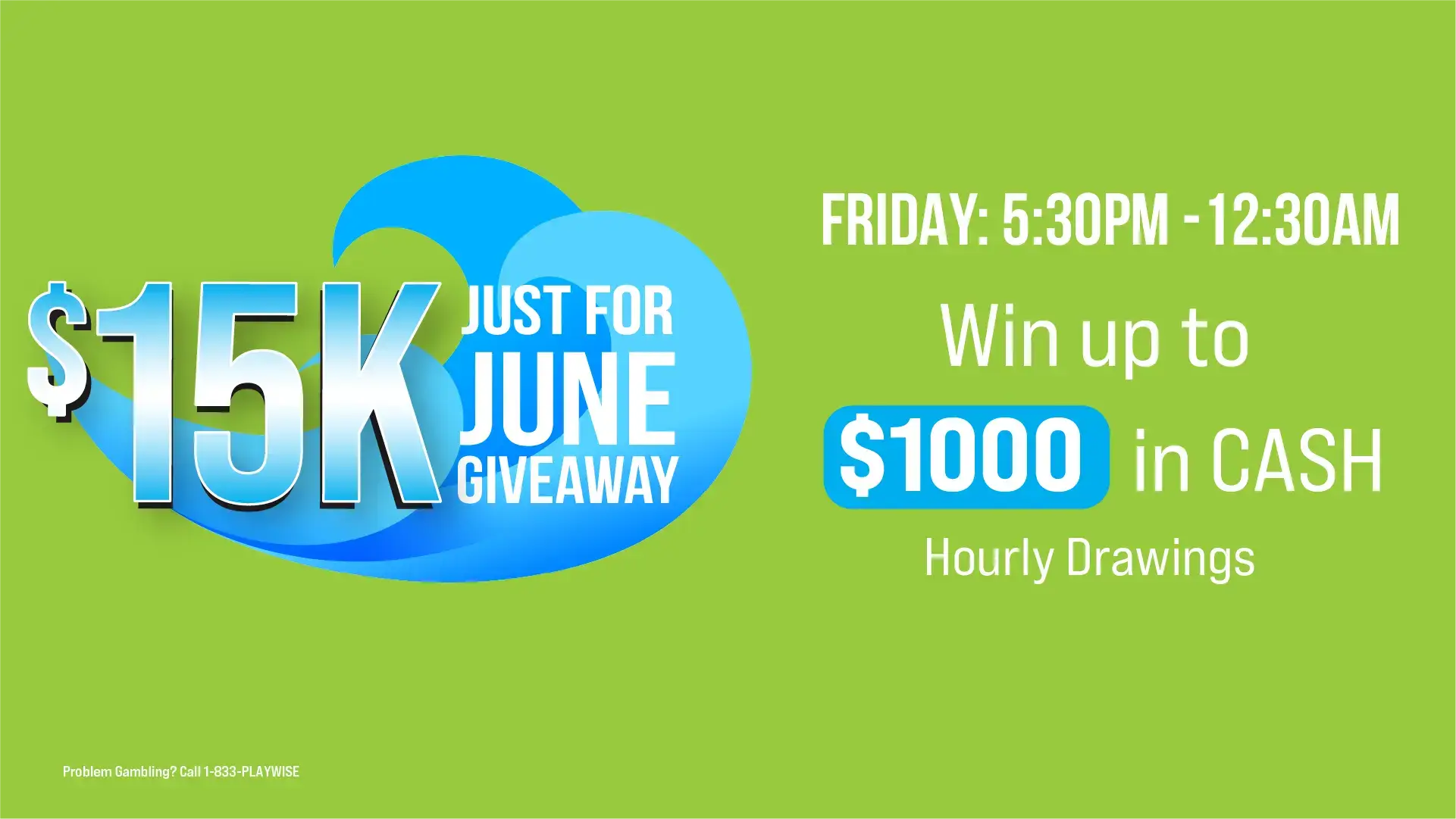 $15K Just for June Giveaway