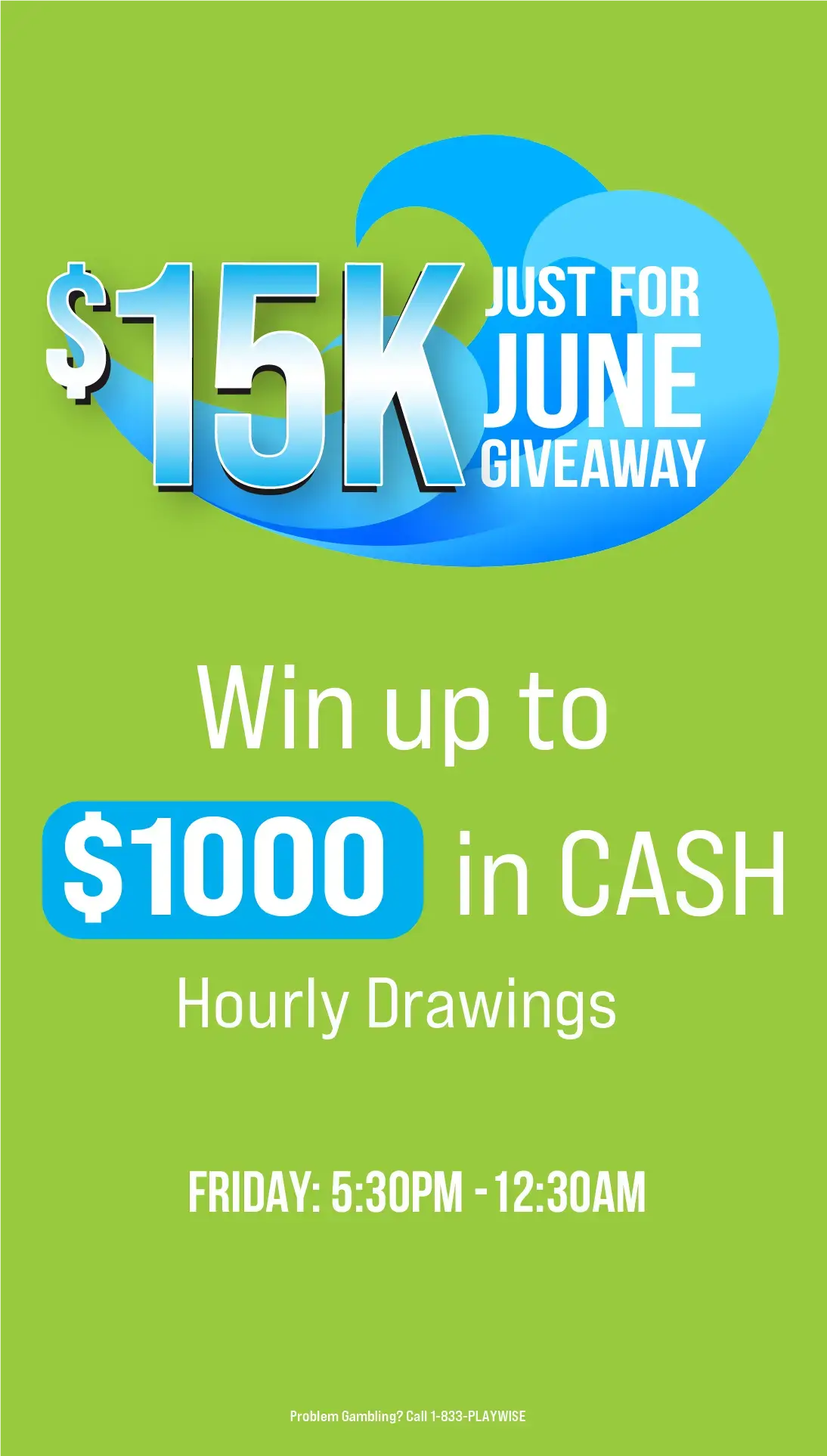 $15K Just for June Giveaway
