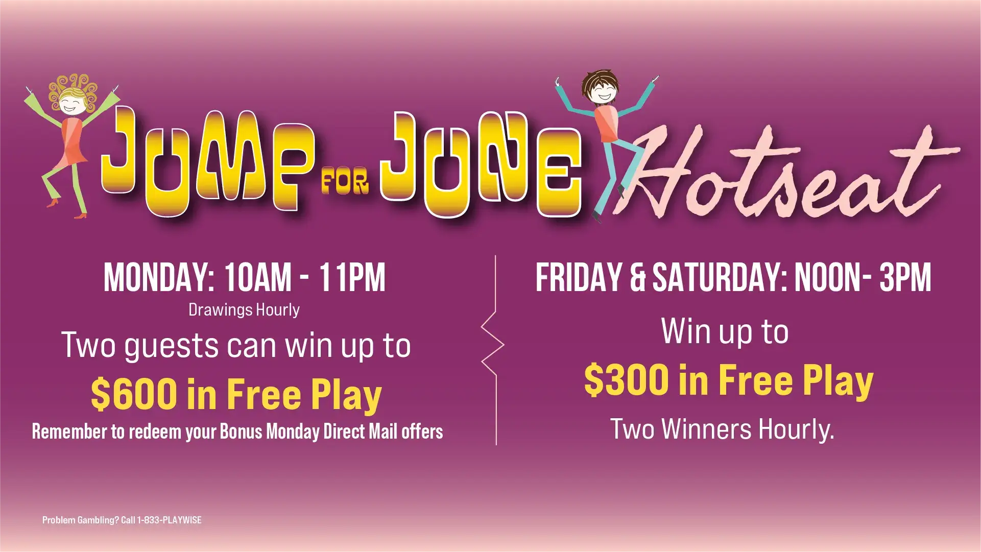 Jump for June Hot Seat