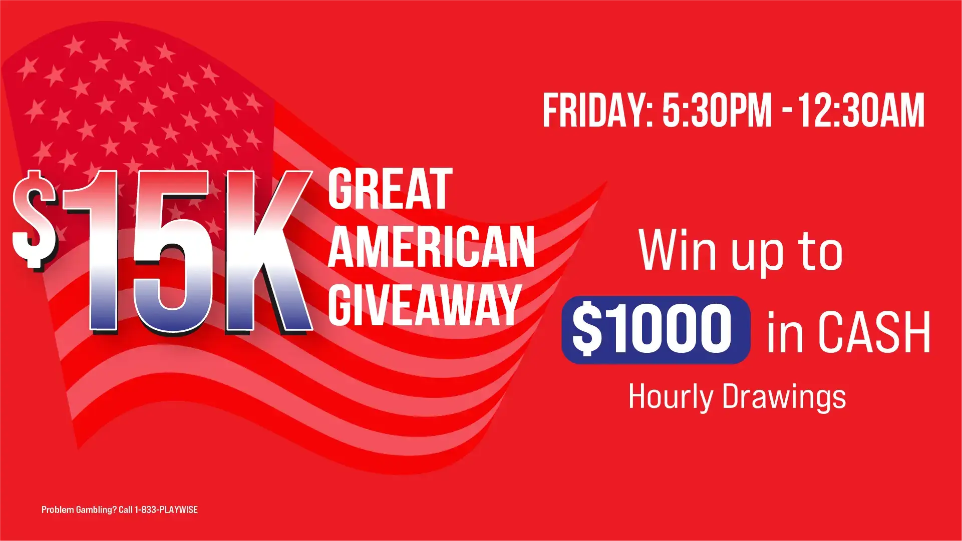 $15k Great American Giveaway