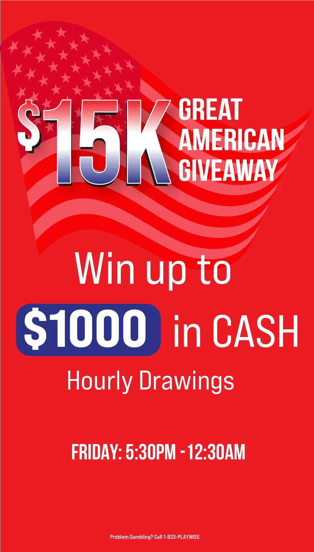 $15k Great American Giveaway