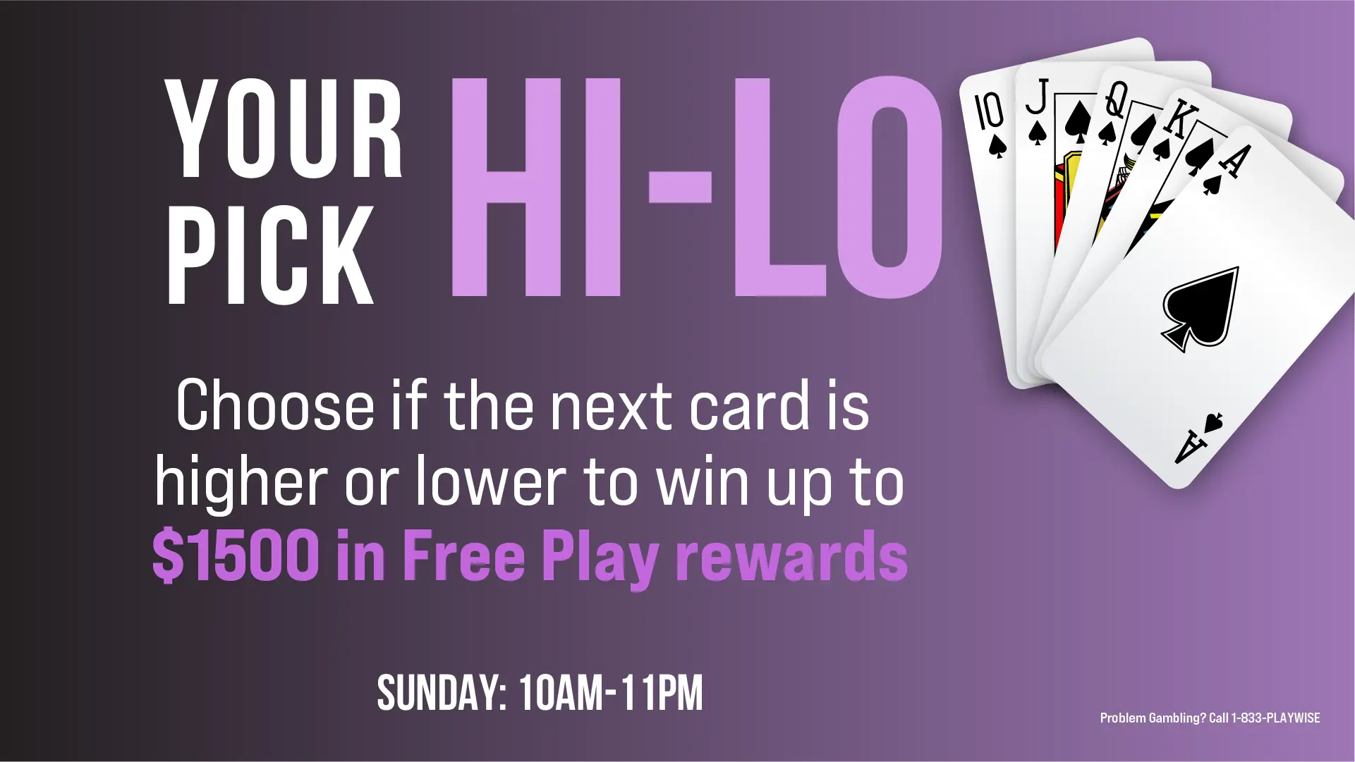 Your Pick Hi-Lo