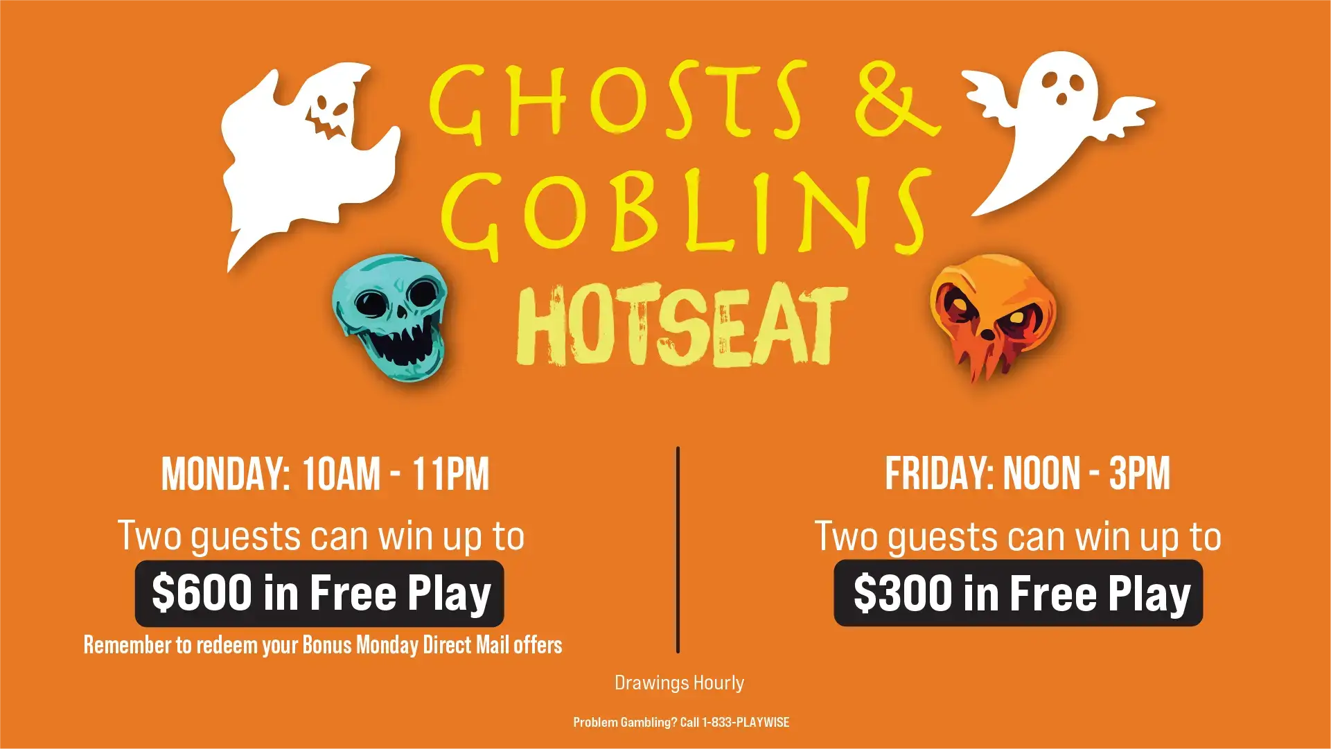 Ghosts & Goblins Hot Seat 